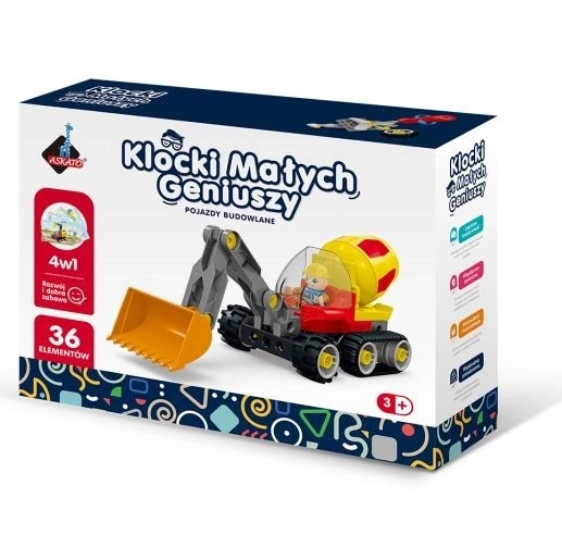 Constructieblokjes 4-in-1 36 stuks