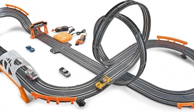 Racebaan met een lengte van 615 cm