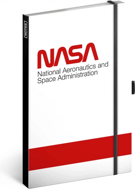 Notitieboek NOTIQUE NASA, gelinieerd 13 × 21 cm