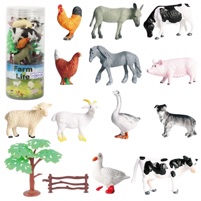 Farm Animal Figurine Set