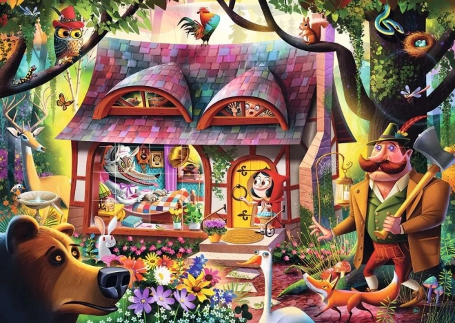 Puzzel Roodkapje 1000 stukjes