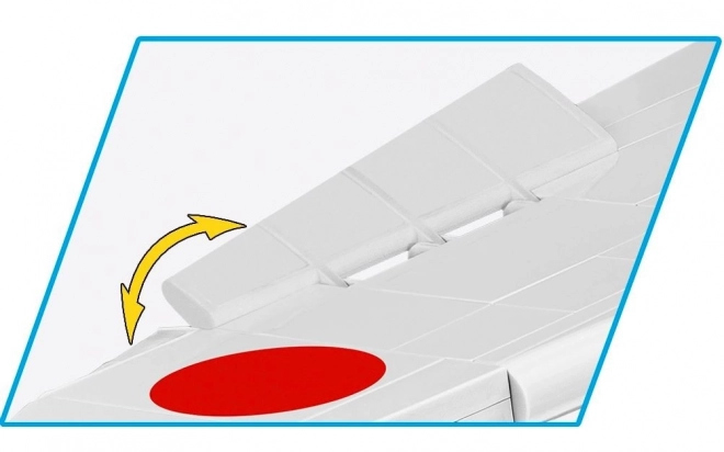 Building Blocks Mitsubishi A6M2 Zero Fighter
