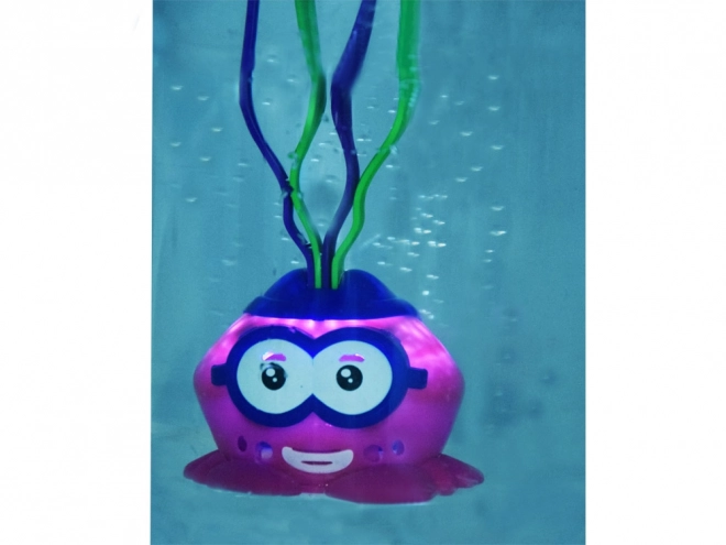 Crabe lumineux amusant pour apprendre la plongée