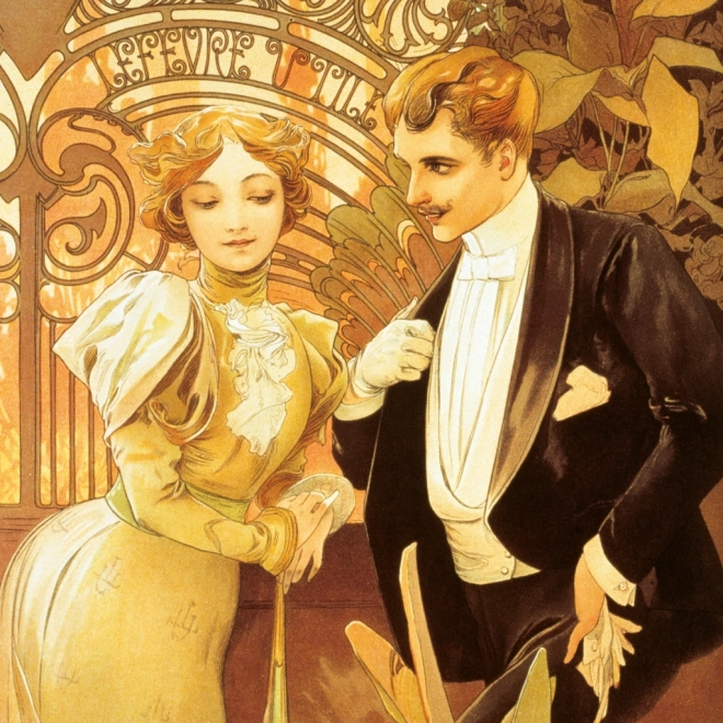Note Calendar Alfons Mucha 2026