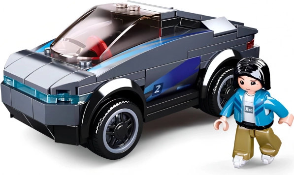 Sluban Town Electric Car – 136-piece Building Set