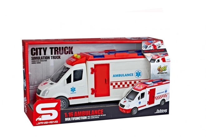 Rescue Car 1:16 with Realistic Effects