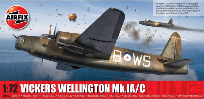 Maquette Vickers Wellington Mk.IA/C 1/72