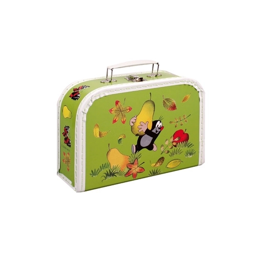 Children's suitcase KRTEČEK light green 25 cm