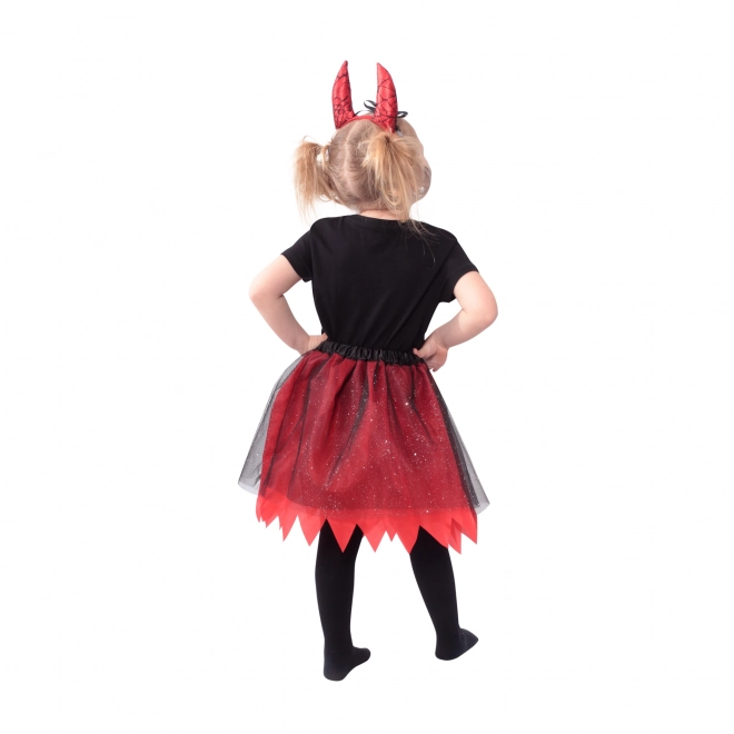 Kind kostuum duivelinnetje tutu rok met diadeem