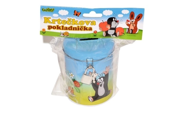 Metal Piggy Bank with Little Mole and Friends