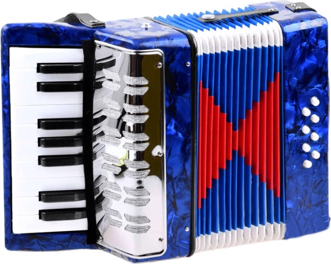 Accordéon musical pour enfants Harmonia – Bleu