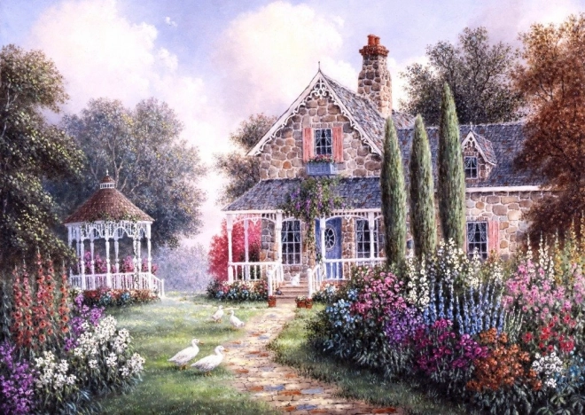 Puzzle Grafika La maison d’Elmíř 1000 pièces