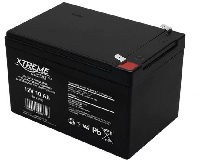 Gelaccu 12V 10Ah XTREME