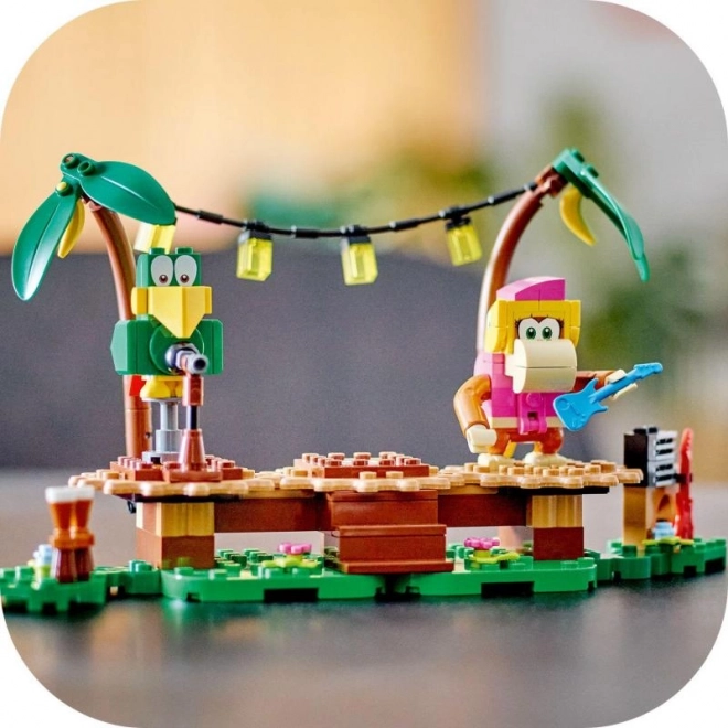 LEGO Super Mario Jungle concert Dixie Kong