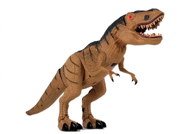 Op afstand bestuurbare Tyrannosaurus Rex met mist