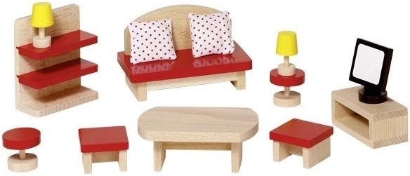 Goki poppenhuismeubels – woonkamer Basic