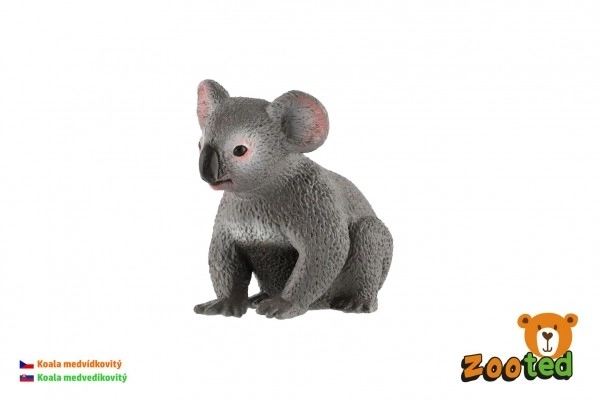 Koala beertje zooted plastic 8cm in zak