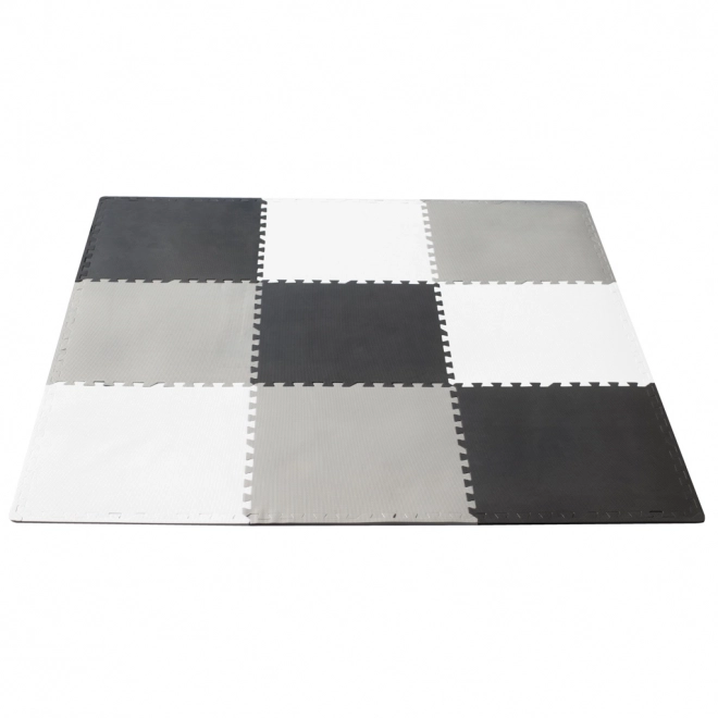 KIK Puzzelmat Grijstinten met Randen III. (58x58)