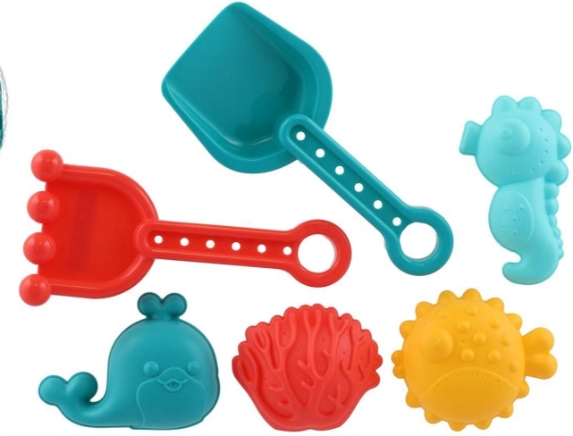 Sand Set with Shovel and Rakes for Children