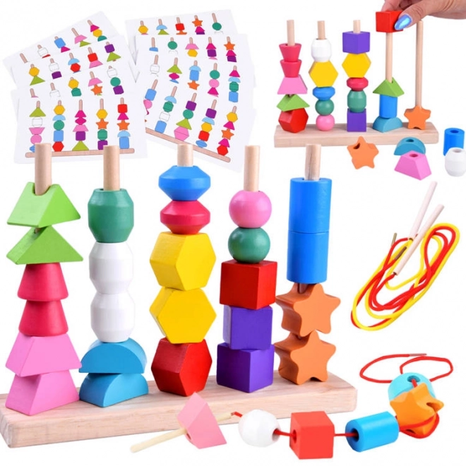 Houten educatieve puzzel 25 stuks