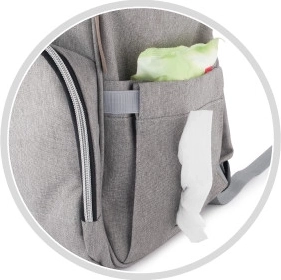 Accès rapide aux lingettes et rangement sécurisé