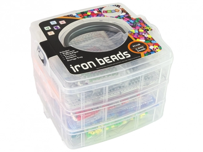 Set of Colorful Iron-on Beads DIY 6000 pcs