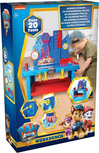  établi de bricolage Pat’ Patrouille