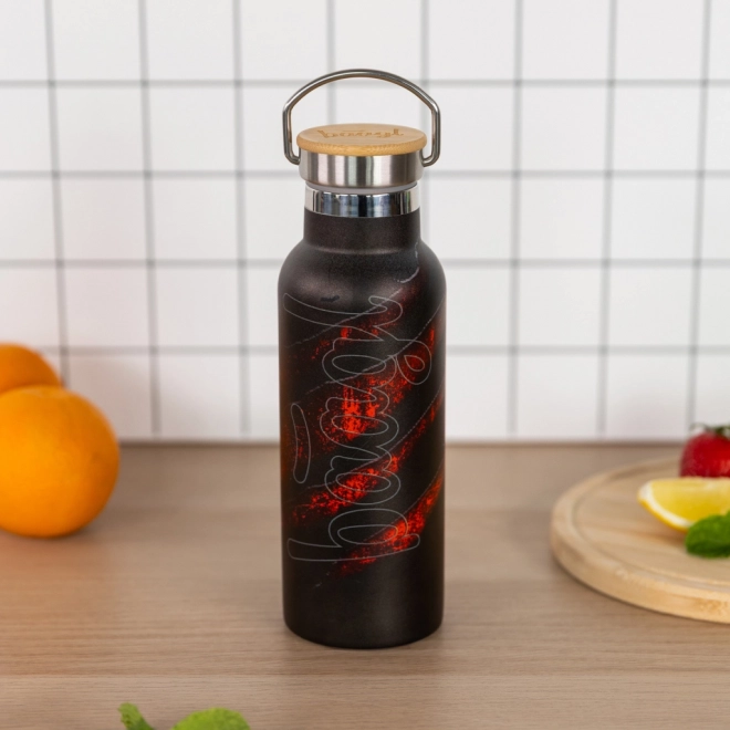 Thermosfles met bamboe dop Lava 500 ml