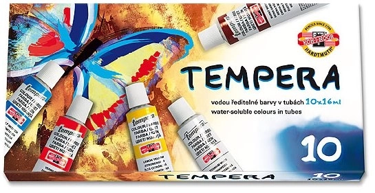 Temperaverf KOH-I-NOOR 10x16ml Vlinder