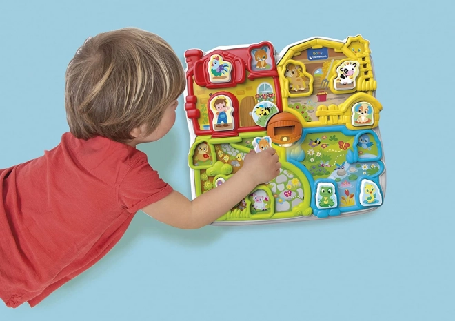 Interactive Baby Animal Farm with Melodies and Sounds