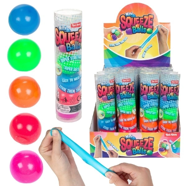 Antistress knijpbal met slijm