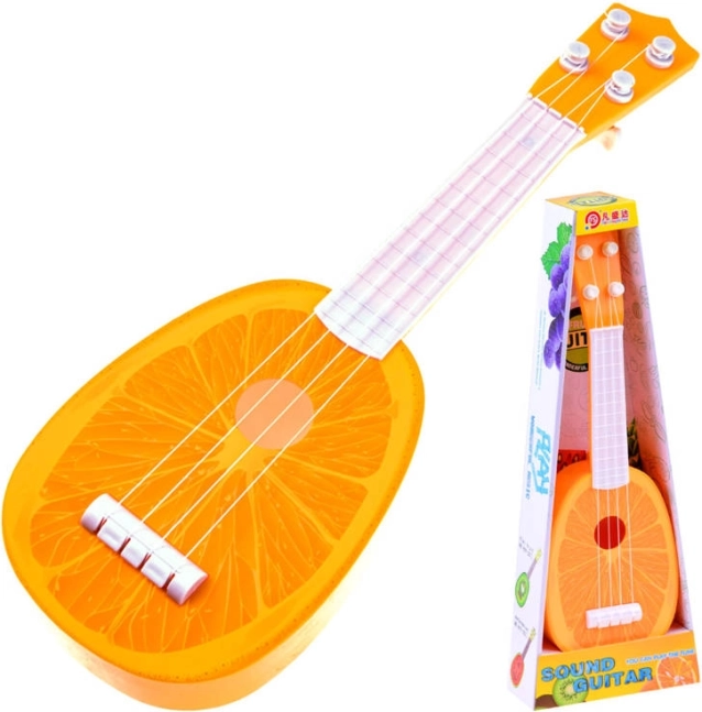 Fruit ukulele guitar for kids – Orange