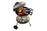 Ronde tuinbarbecue voor kinderen
