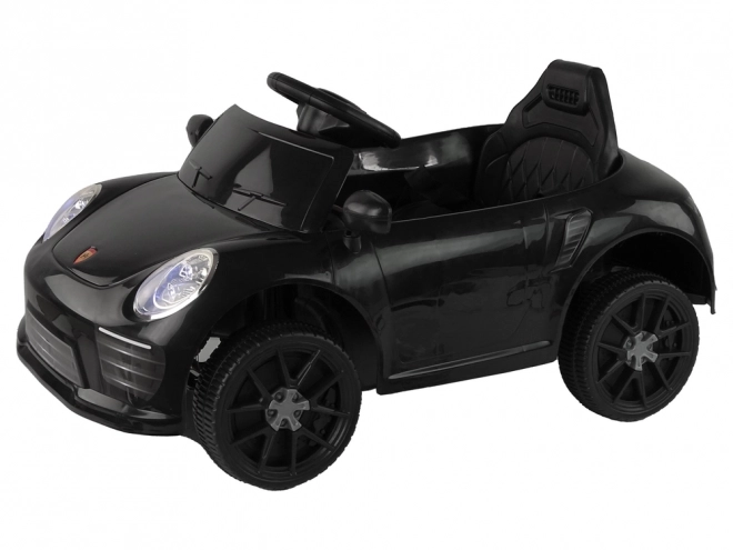 Elektrische kinderauto zwart