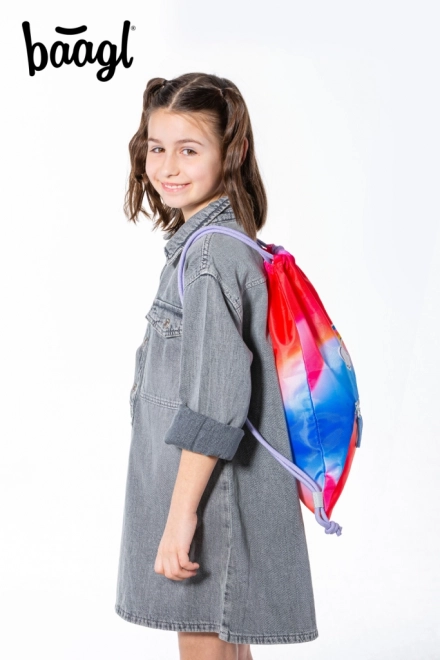 BAAGL Gymtas met ritsvak Hippie