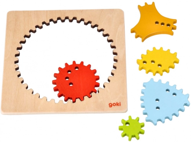 Houten spirograaf Goki