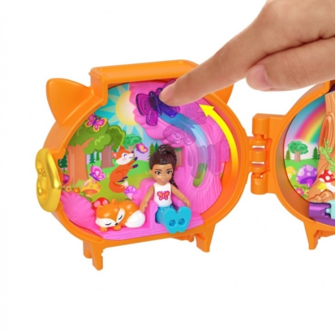 Set of Polly Pocket Figures with Animal