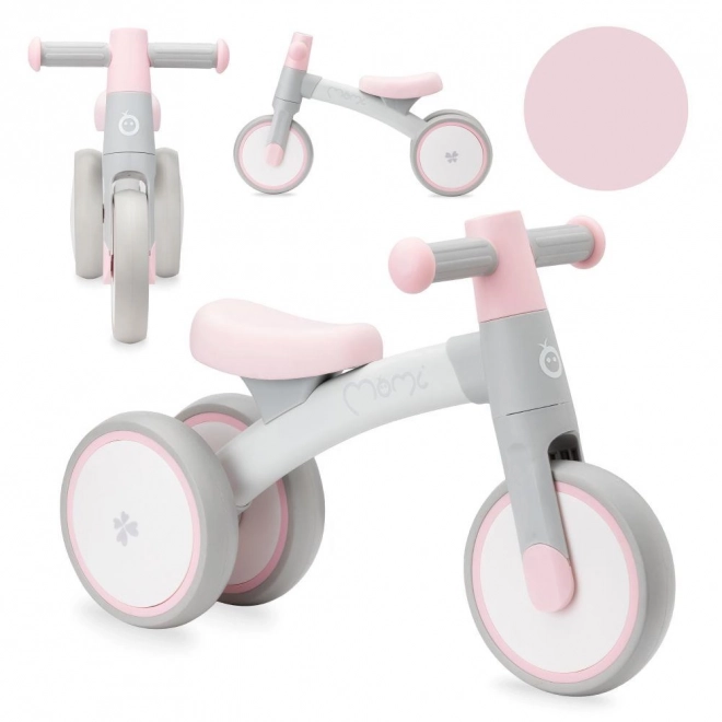 Kinder loopfiets MoMi Tedi roze