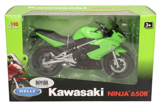 Welly Moto Kawasaki Ninja 650R 1:10 vert
