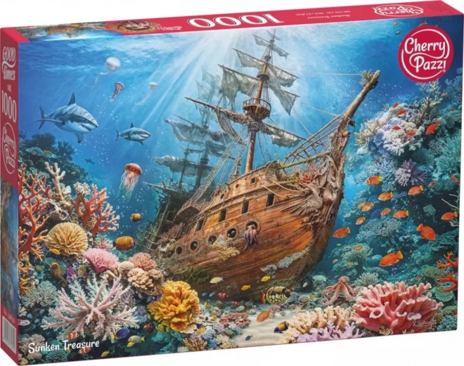 Cherry Pazzi Puzzle Sunken Treasure 1000 Pieces