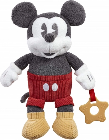 plush Mickey Mouse activity with teether 19 cm