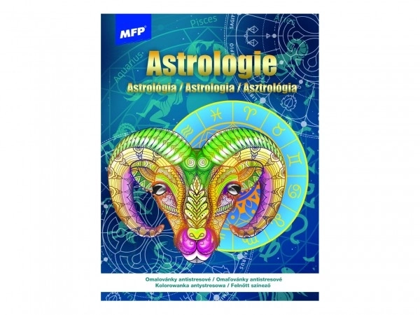 Anti-Stress Coloring Book Astrology