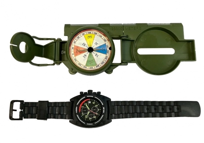 Militaire pistoolset Schieten met lawaai Stretch