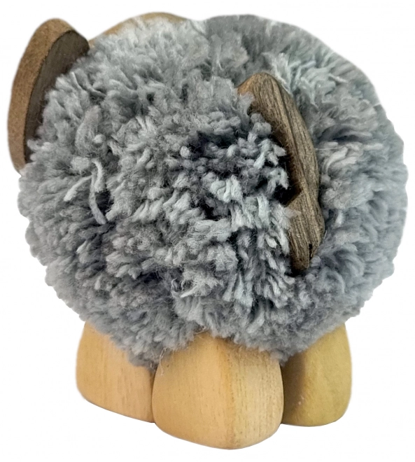 Kinder Holzfigur XL Pompon Elefant