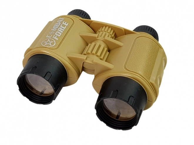 Militaire set Wapen Masker Verrekijker Vest Kompas