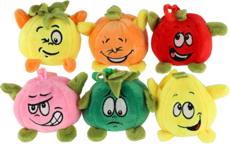 Zes kleurrijke fruitvarianten