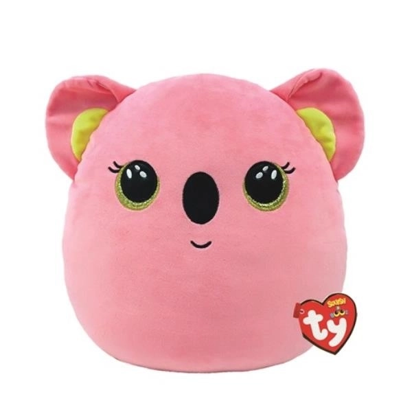 Plüschkissen TY Koala Poppy rosa 22 cm
