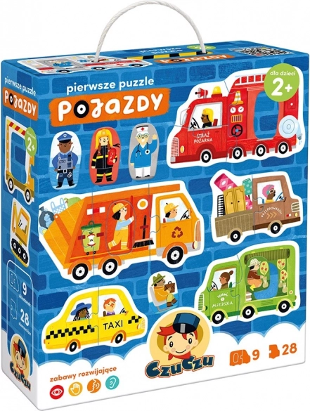 Eerste puzzel – voertuigen