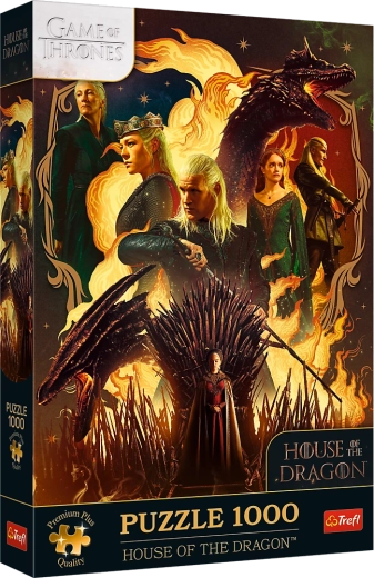 TREFL Premium Plus Puzzle Game of Thrones: House of the Dragon 1000 pieces
