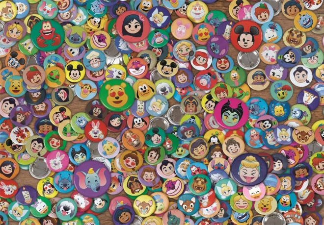 Puzzle 1000 pièces Compact Disney Emoji